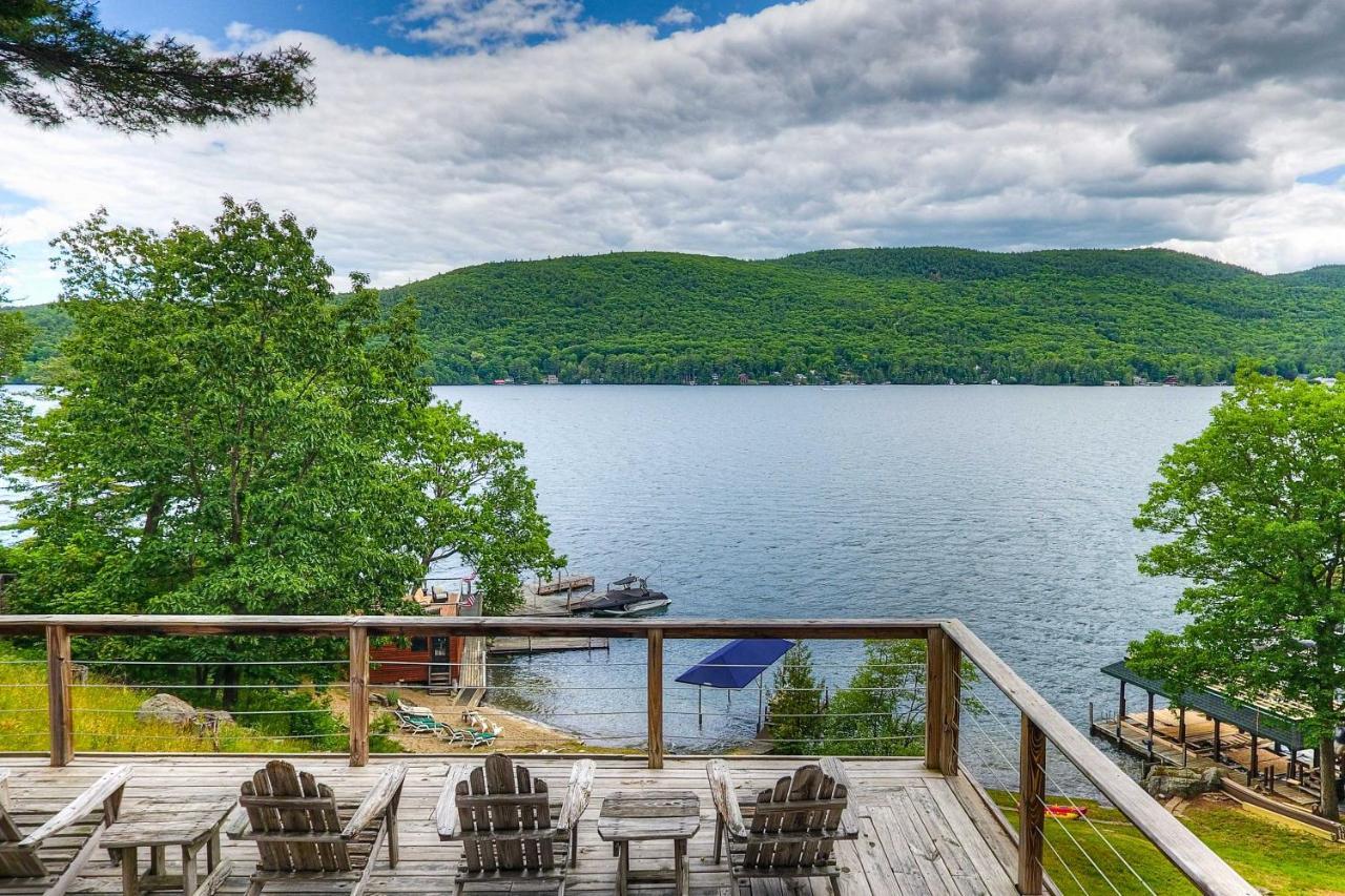 Waterfront Lake George Cabin Walk To Water Εξωτερικό φωτογραφία