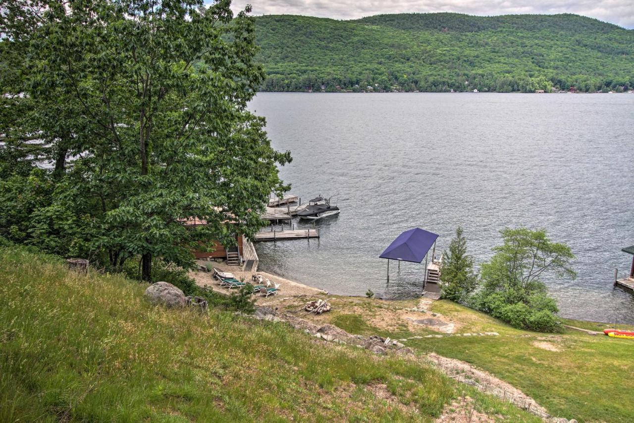 Waterfront Lake George Cabin Walk To Water Εξωτερικό φωτογραφία